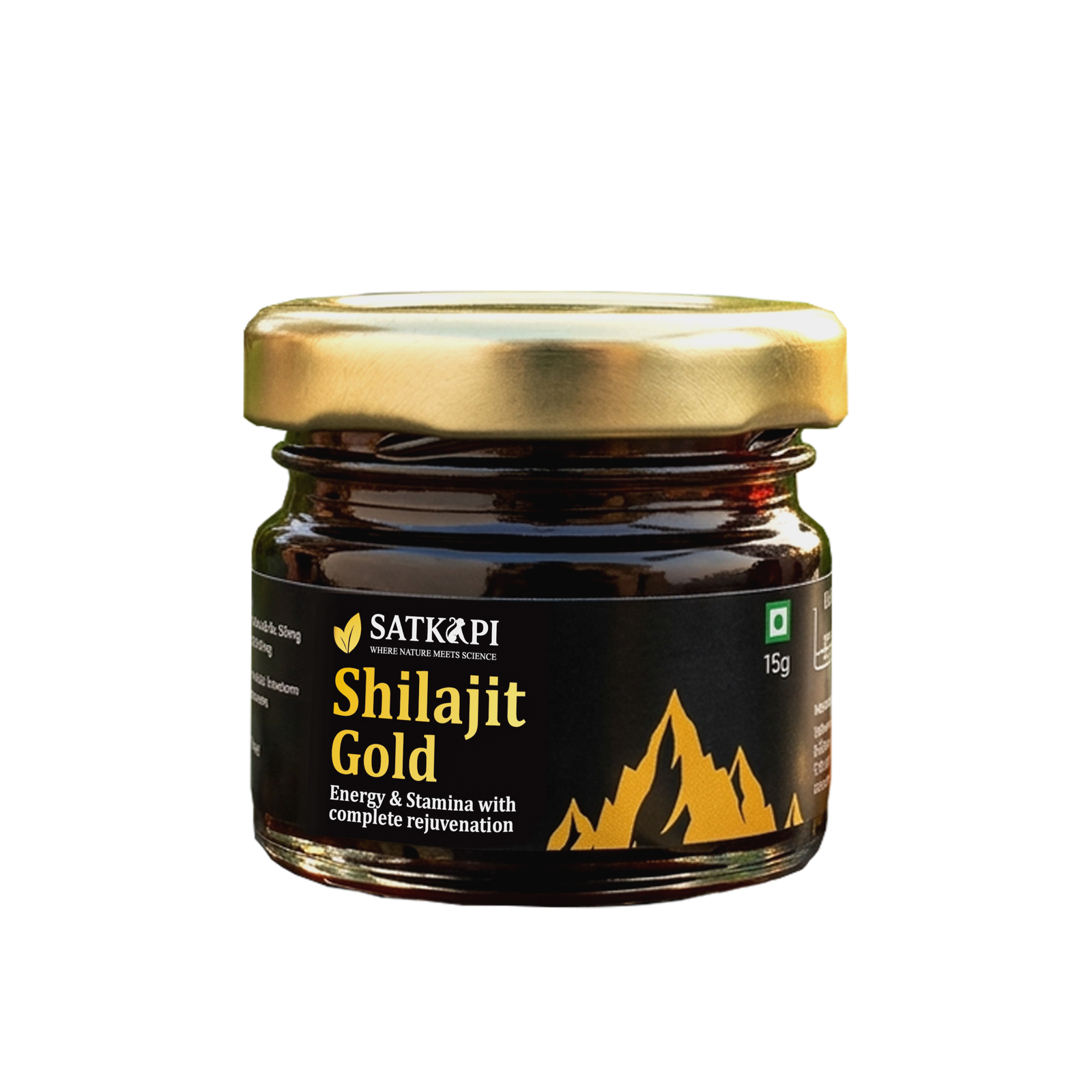 SATKAPI Shilajit Gold jar